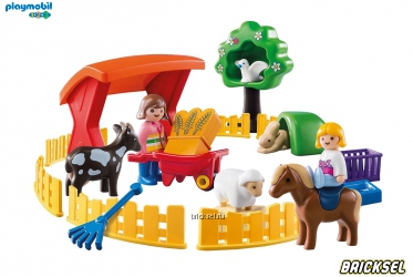 Набор Playmobil 1.2.3. 6963pm: Мини зоопарк