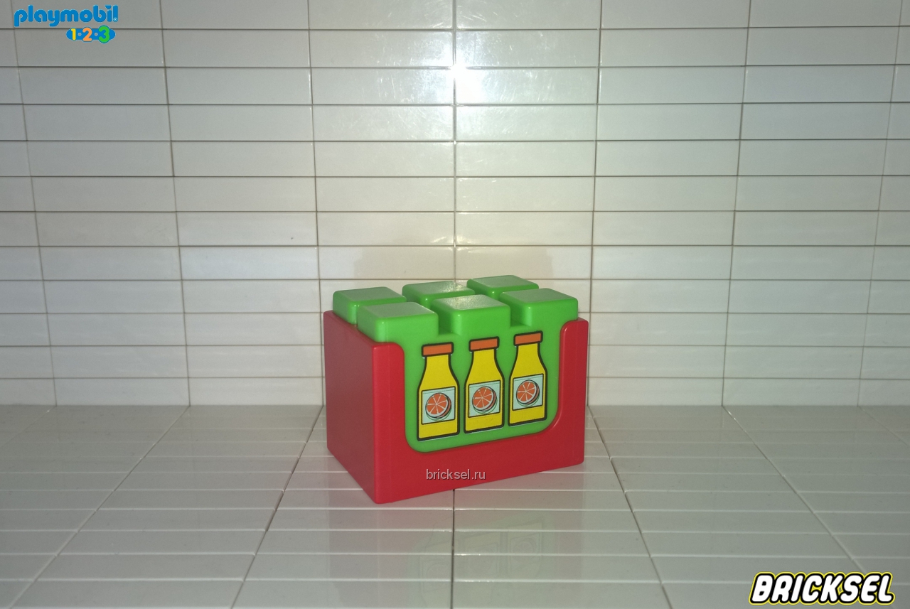 Плеймобил 123 Ящик апельсинового сока, Playmobil 1-2-3, редкий