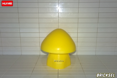 Грибочек домиком желтый, ночник-проектор разборной