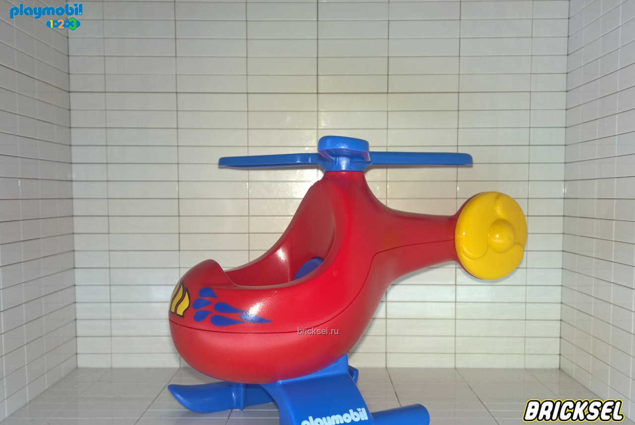 Плеймобил 123 Спасательный вертолет, Playmobil 1-2-3