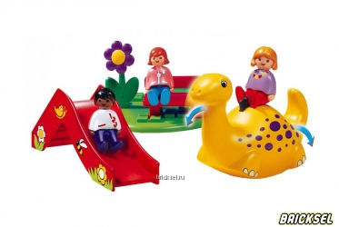 Набор Playmobil 1.2.3. 6748pm: Детская площадка