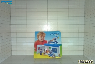 Рекламный буклет Playmobil 1-2-3 серии полиция